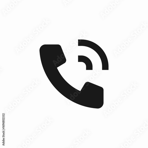 phone call talk icon sign vector