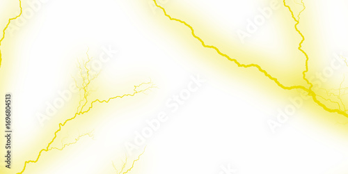 Luxury White Marble Background with Gold Veins. Thunder and lightning during summer storm at night. vibrant yellow lightning bolts illuminating dark sky nature. 