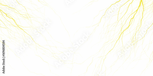 Luxury White Marble Background with Gold Veins. Thunder and lightning during summer storm at night. vibrant yellow lightning bolts illuminating dark sky nature. 