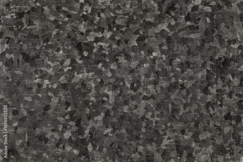 Galvanized iron detail pattern dark abstract metal texture background black grunge