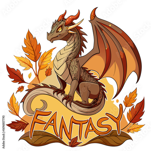 Autumn Dragon Fantasy