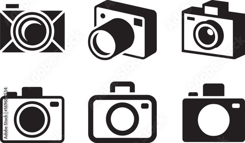 Camera Vector Illustration Photography Graphic Design Element Isolated Equipment Art