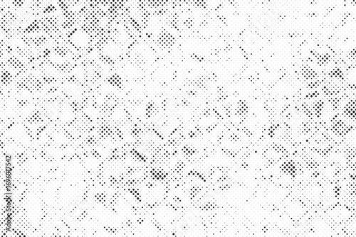 Halftone background vector, abstract backdrop design with two tone pattern and copy space for edit your content	