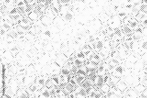 Halftone background vector, abstract backdrop design with two tone pattern and copy space for edit your content