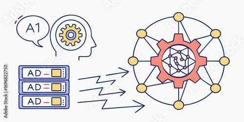 Ai system processing data and generating output