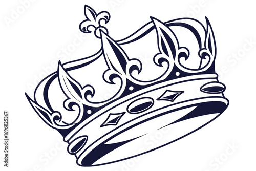 Royal crown illustration