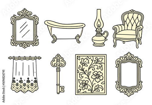 Nature and wellness silhouette icon set. featuring tree, water drop, mountain, bird, moon, feet, hands with plant, wind symbols