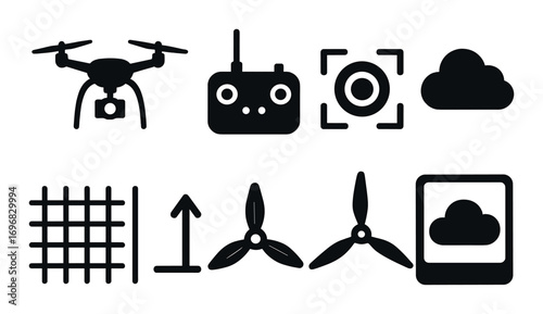communication, icons, silhouette, group, chat, video, call, meeting, megaphone, conversation