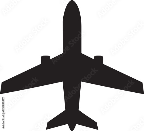 Vector illustration of an airplane