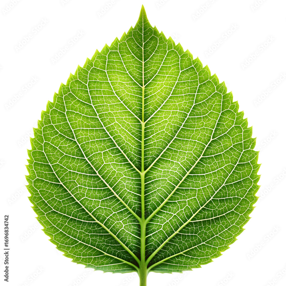 Obraz premium Green leaf veins