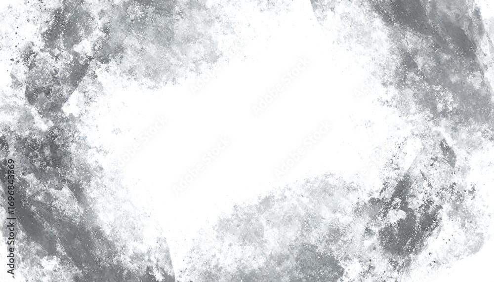 Obraz premium Abstract grayscale circular textured border