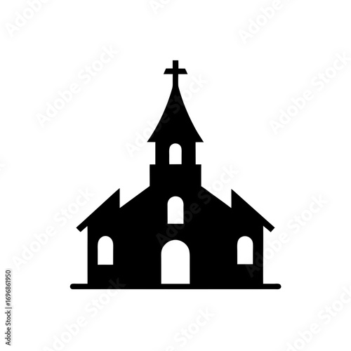 Church Illustration Vector Illustration