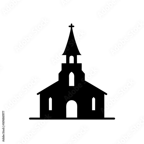 Church Illustration Vector Illustration