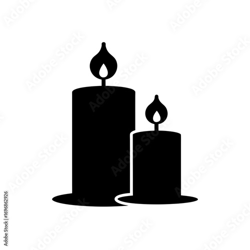 Whimsical candlelight glow a adventure vector illustration