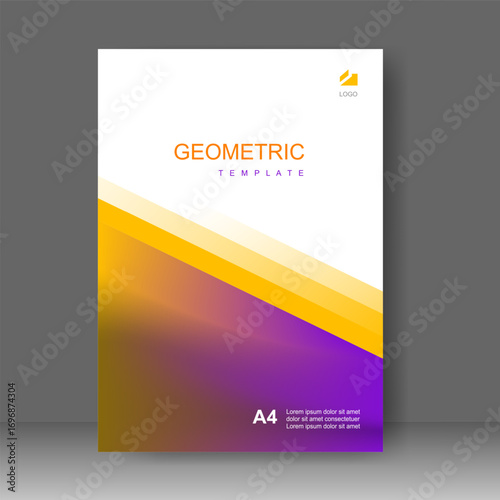 Business Cover design template. for cover book, magazine, brochure, poster, Annual report, flyer, catalog. Vector illustration