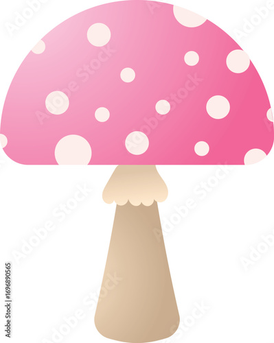 vector illustration of a mushroom