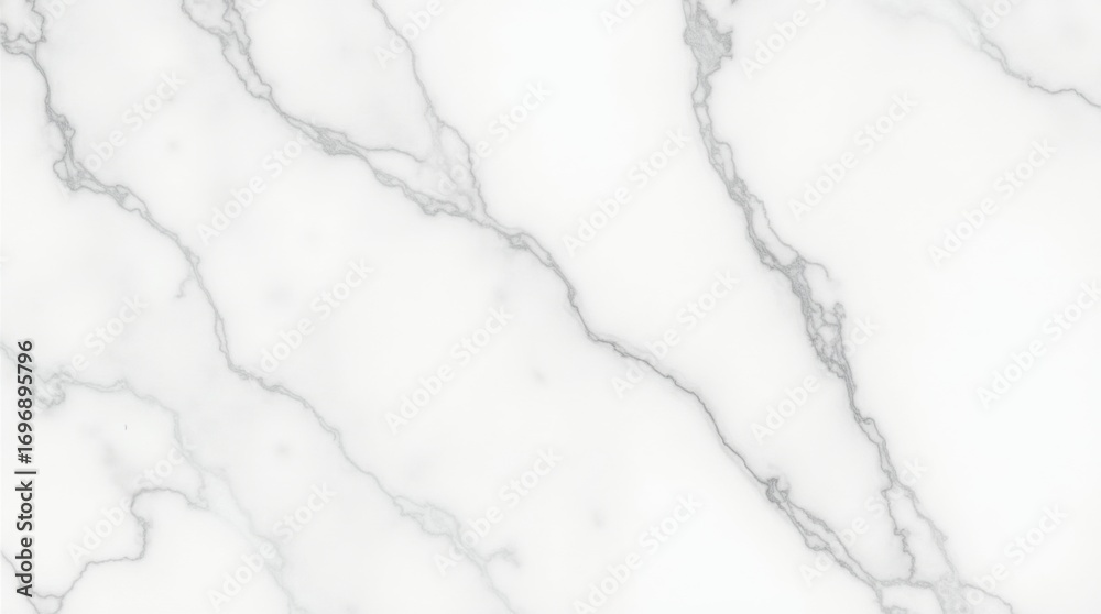 Fototapeta premium Classic marble vein structure, white and gray color palette