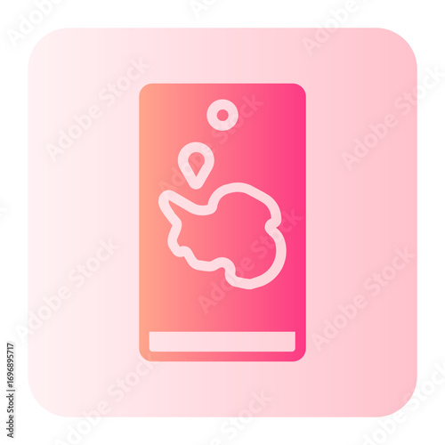 GPS gradient icon