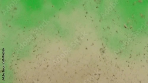 Dust and soil explosion blast effect on green screen background