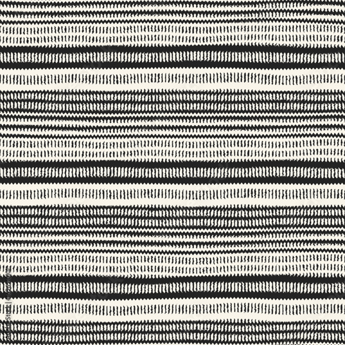Monochrome Grain Broken Variegated Stripes Pattern