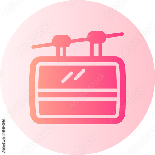 cable car line icon