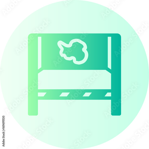 marathon line icon