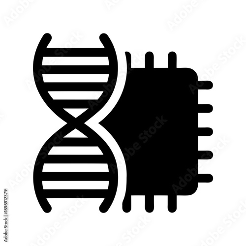 Symbolic representation of genetic engineering and advanced computer science technology