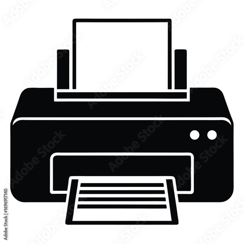 inkjet printer vector icon
