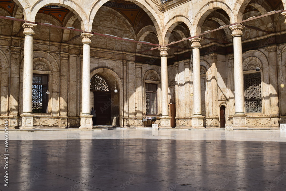 Fototapeta premium view of mosque