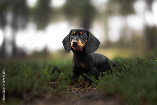  puppy in the grass