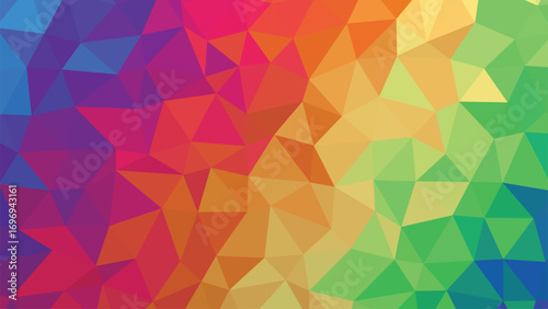 Polygonal Geometric Gradient Background abstract blue