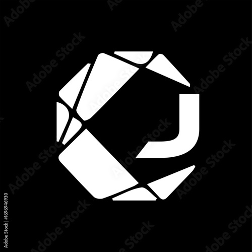 Adobe Illustratocreative technology monogram initials letter logo concept. Unique modern flat abstract vector polygon letter logo design.
r Artwork