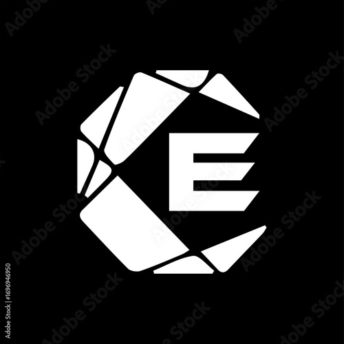 Adobe Illustratocreative technology monogram initials letter logo concept. Unique modern flat abstract vector polygon letter logo design.
r Artwork