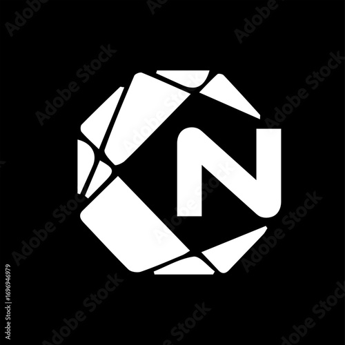 Adobe Illustratocreative technology monogram initials letter logo concept. Unique modern flat abstract vector polygon letter logo design.
r Artwork