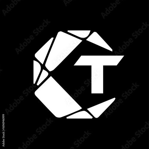 Adobe Illustratocreative technology monogram initials letter logo concept. Unique modern flat abstract vector polygon letter logo design.
r Artwork