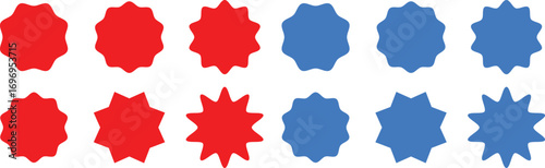 Circle and scalloped frames, frames zigzag edge shapes,Geometric zig zag wavy labels, rectangular shapes with squiggly borders, Cute rectangular shapes with undulated borders,
