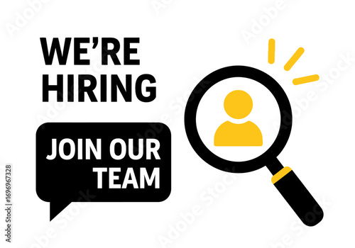 We are hiring job search join our team recruitment opportunity