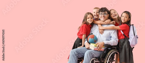 Male Geography teacher in w...