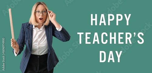 Shocked female Math teacher...