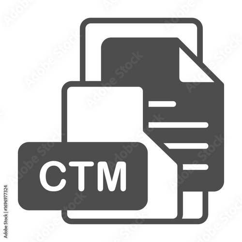 CTM File Format Folder Icon