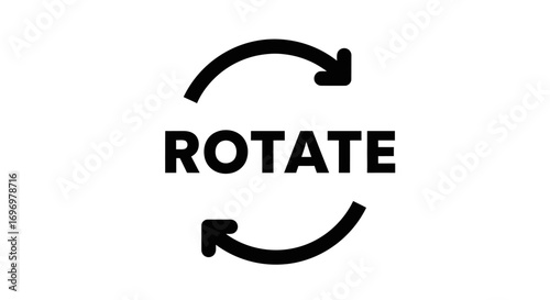 Rotating Arrow Icon for Rotate Command