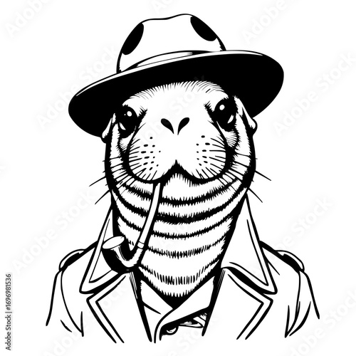 Sea Lion Classic Bowler-hat #55