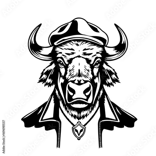 Buffalo Bomber Flat-cap #56