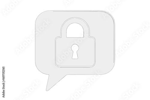 The lock symbol represents security and cybersecurity, guarding against thieves, cyber attacks, fraud, and data breaches, and ensuring secure access to networks, the internet, and IT systems against
