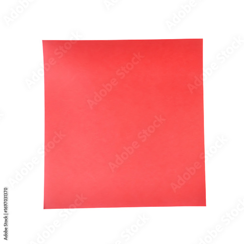 Free Download Red paper sheet isolated on transparent background isolated on a transparent background - GFXLoad