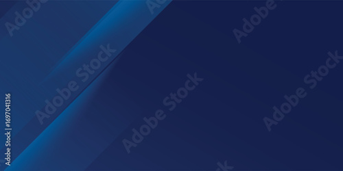 modern blue abstract background with elegant bright diagonal lines cover, header, business, background