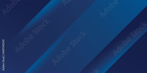 modern blue abstract background with elegant bright diagonal lines cover, header, business, background
