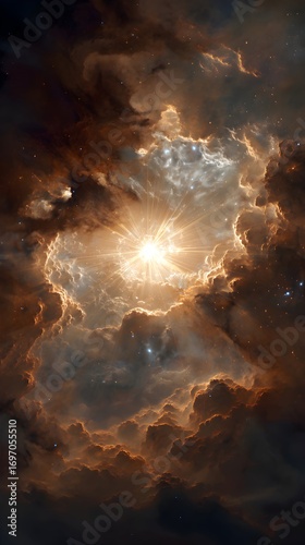 sun and clouds