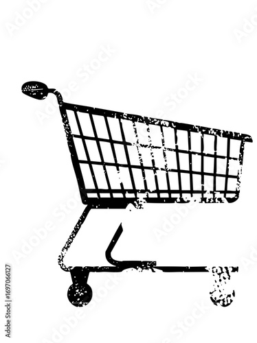 Vector Black Shopping Cart