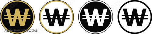A collection of currency symbols representing financial value and exchange.